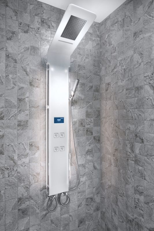 Contemporary Shower with Multiple Sprays